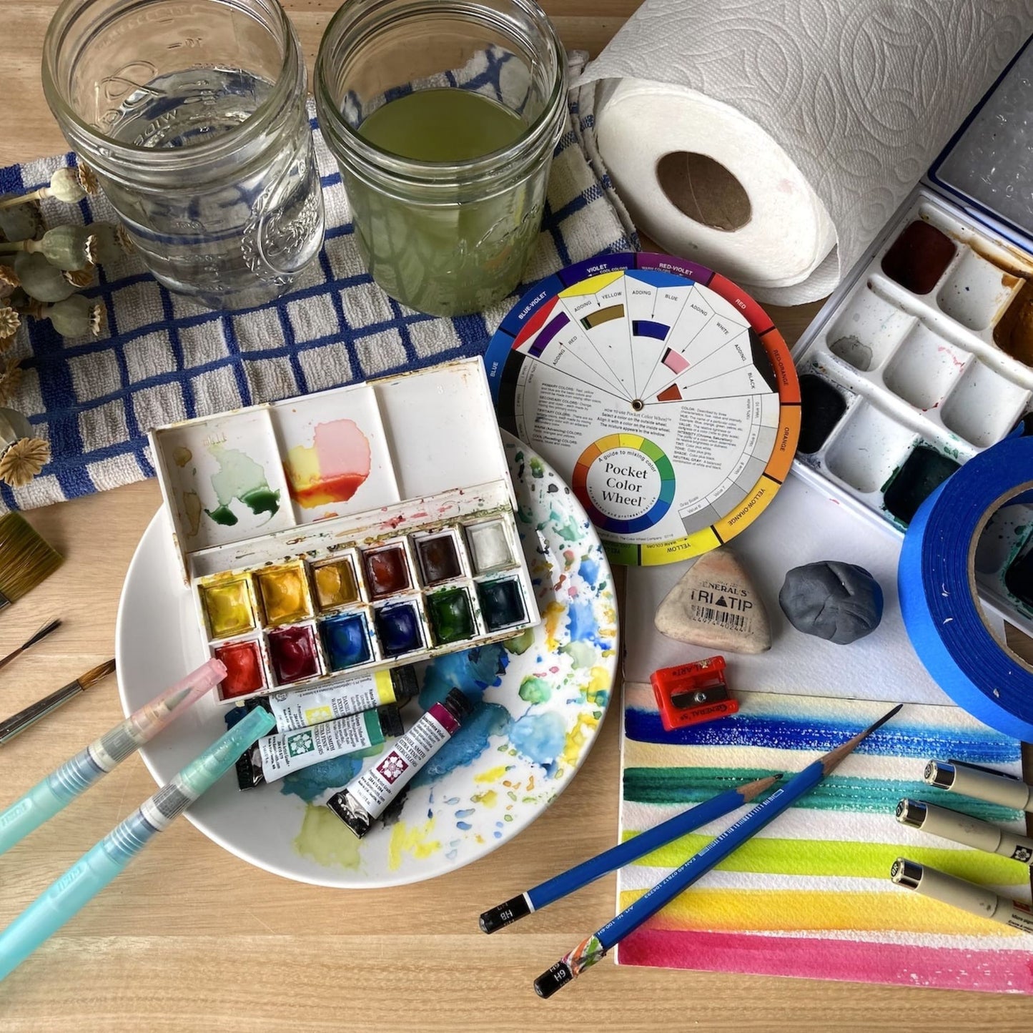 Colors of Zion: Watercolor Postcard Workshop