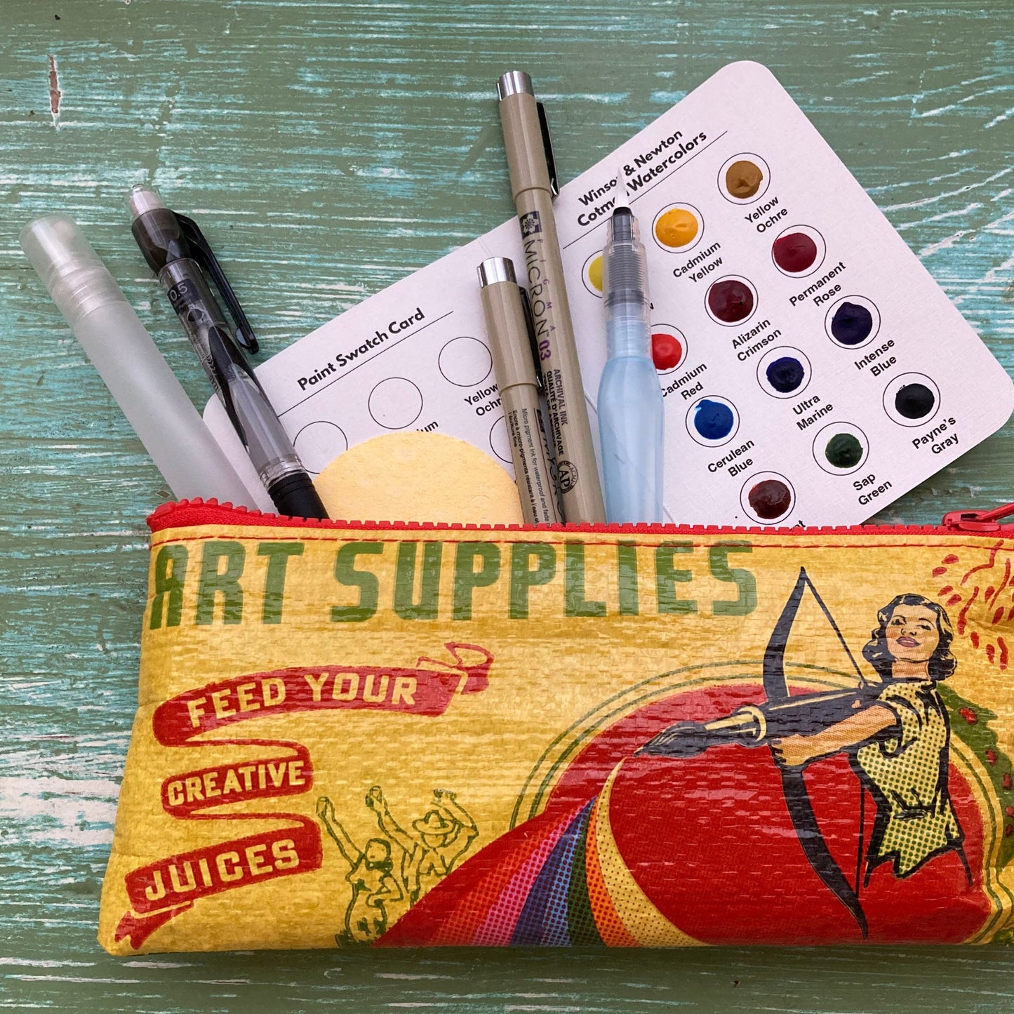 Watercolor Travel Essentials Kit